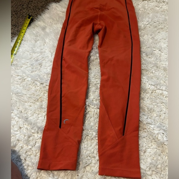 ZYIA Pants - Zyia full length orange ribbed leggings. Sz 12